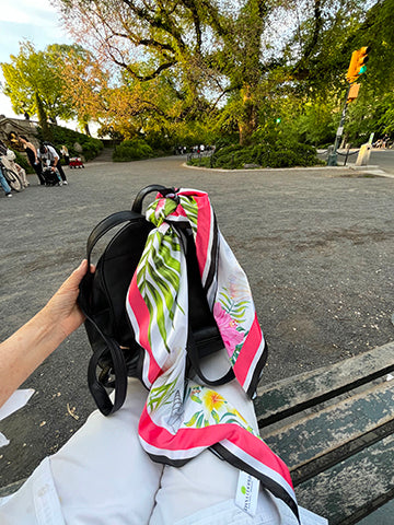 Bermuda Scarf Island Ruby