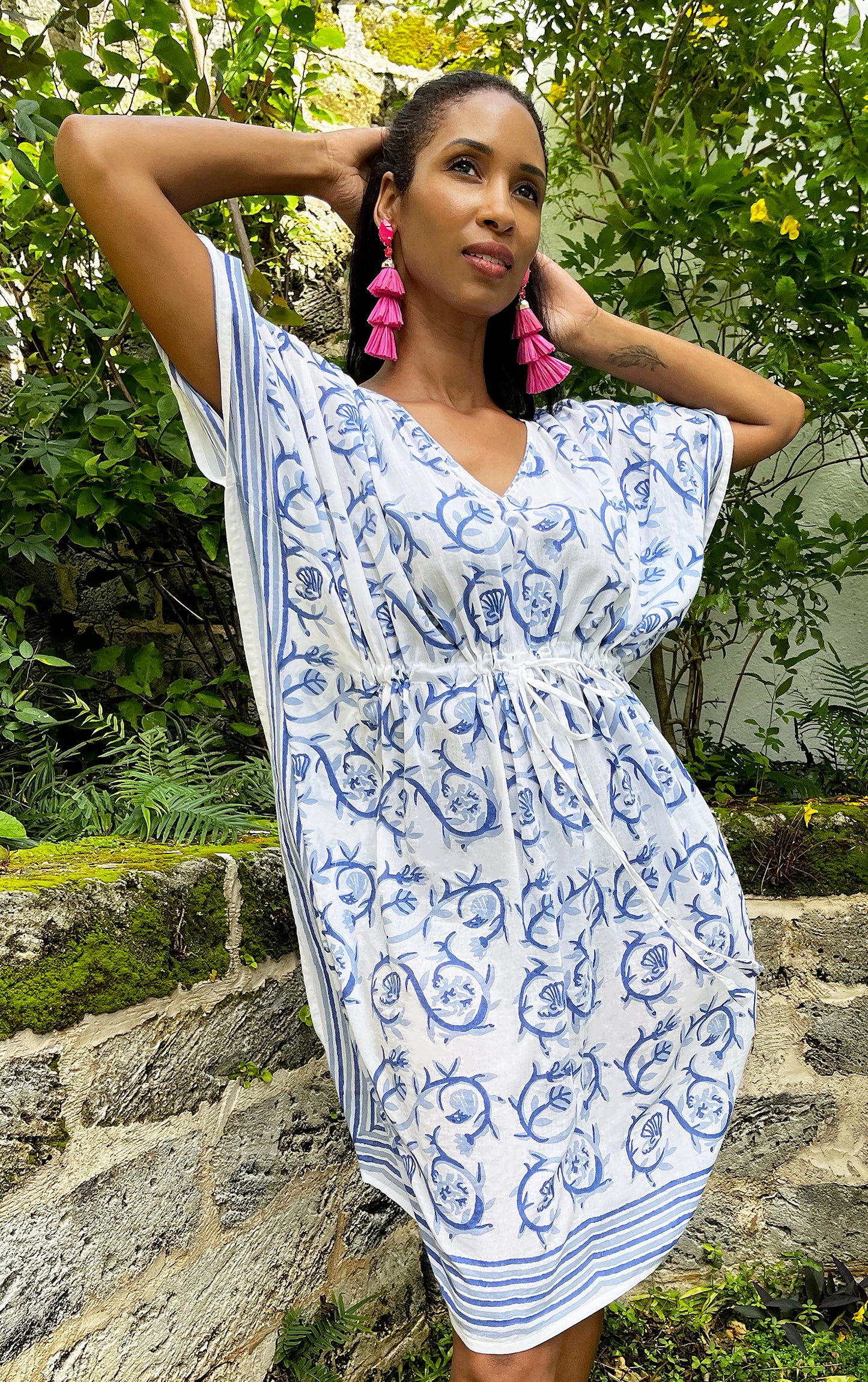 Sea Garden Kaftan