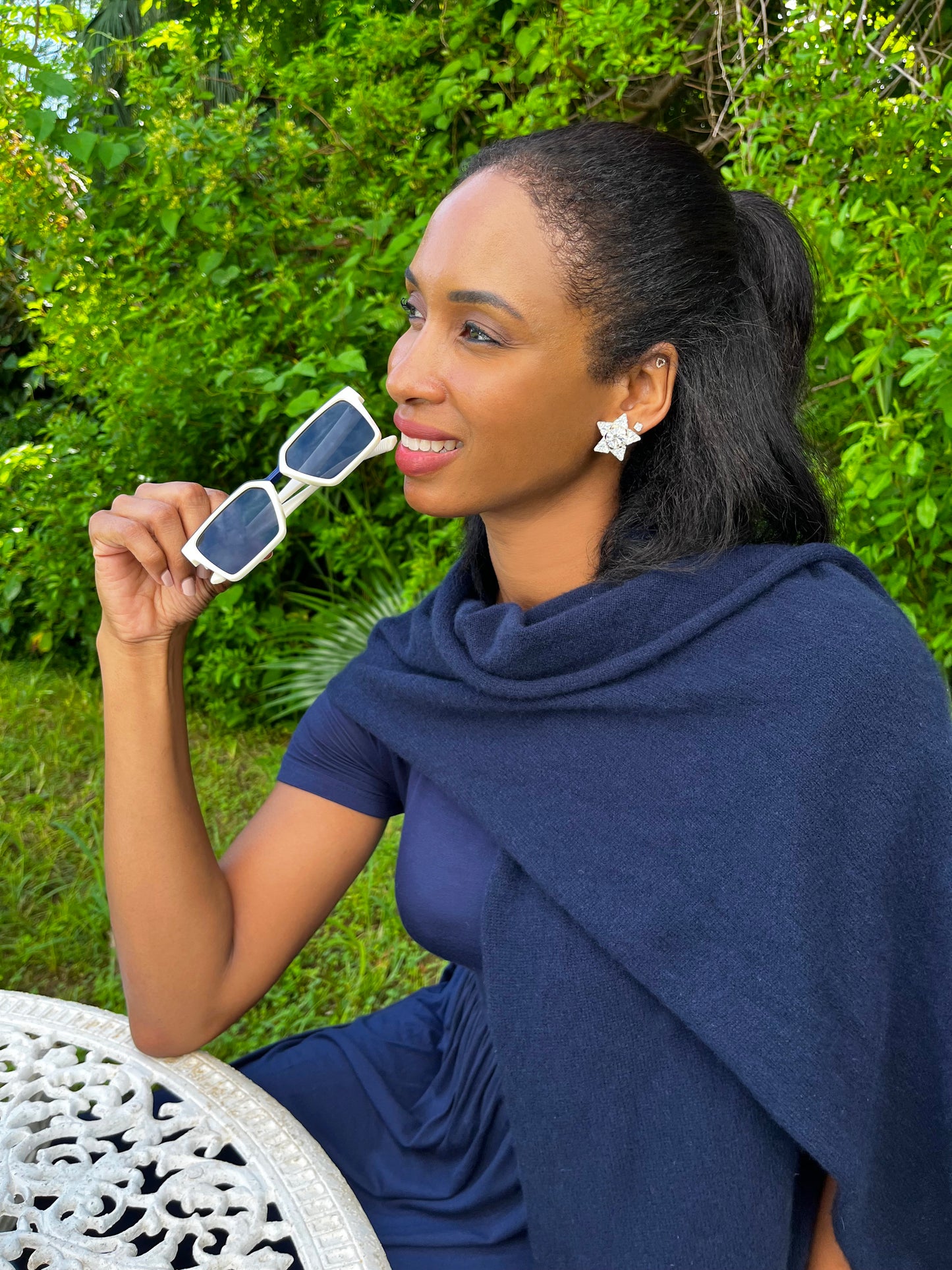 Royal Navy Yacht Cashmere Scarf