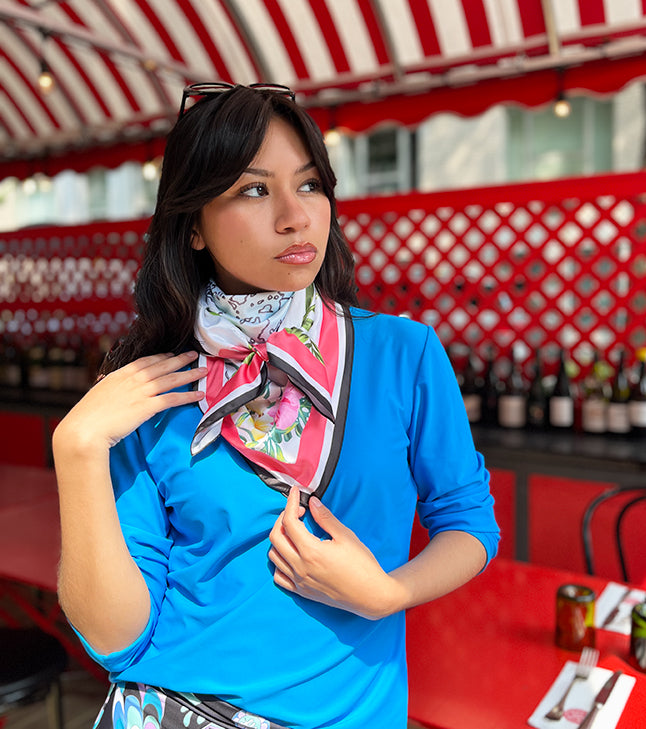 Bermuda Scarf Island Ruby