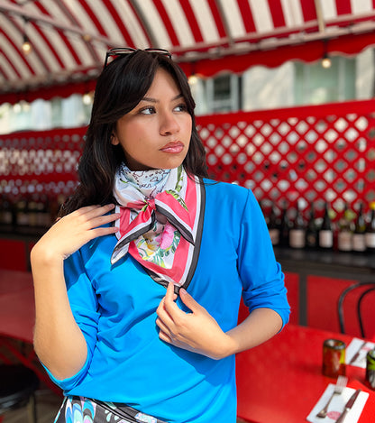 Bermuda Scarf Island Ruby