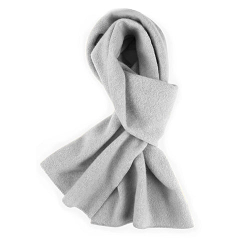 Limestone Gray cashmere scarf