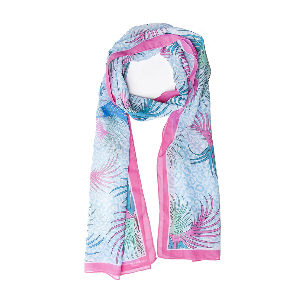 Royal Palm Chiffon Scarf